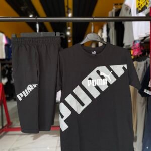 Ensseble Puma 100% coton Noir