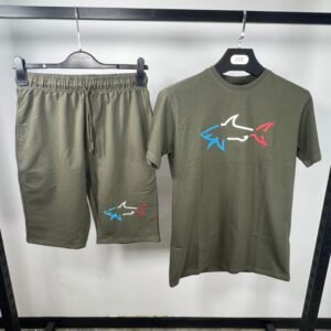 Ensemble Paul& Shark 100% coton Vert militaire