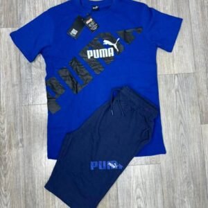 Ensseble Puma 100% coton Bleu gauloise